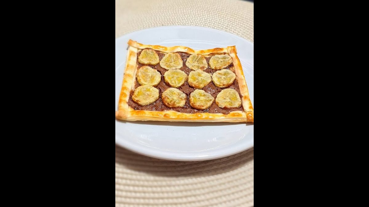 Sobremesa com massa de pastel #shorts