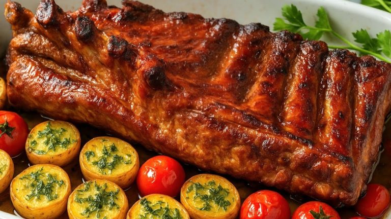 Ich mache diese Rippchen zu jeder Party! Trick für perfekte BBQ-Rippchen!