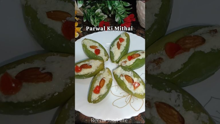 Parwal Ki Mithai Recipe | Aisi Mithai Pehli Baar Dekhi Hogi 😱 | Unique Sweet Dish #shorts #recipe