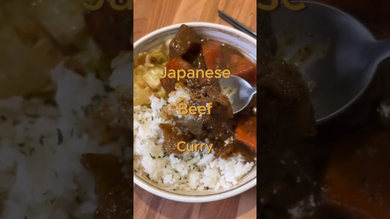 Japanese Beef Curry in 30 minutes!
