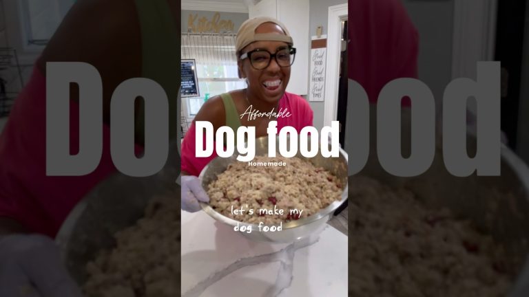 “Homemade Dog Food Under $40| Healthy, Easy & Budget-Friendly Recipe 🐶🍲 #homemadedogfood