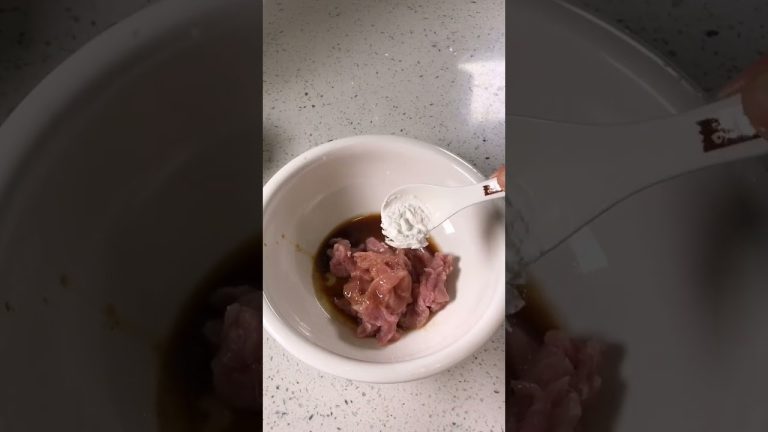 Stir-fried pork with bitter gourd recipe @LyFoods