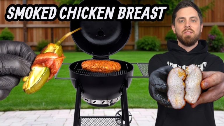 How to Cook Chicken Breast in a Charcoal BBQ