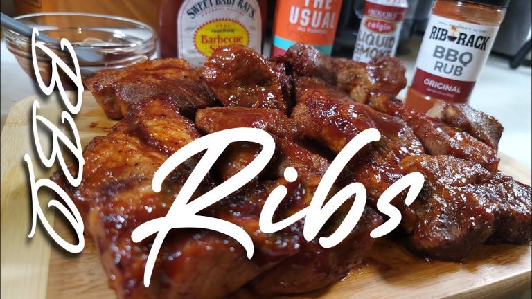 Air Fryer BBQ Pork Ribs | Powerxl Air Fryer | Air Fryer Recipes