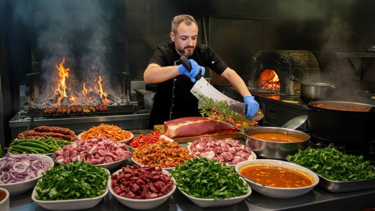 The Best Turkish BBQ Experience! Adana Kebabs, Meats & Amazing Flavors