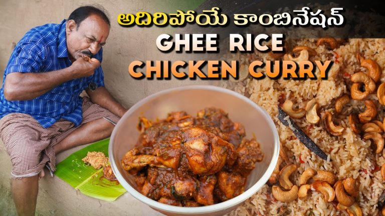 Ghee rice + Chicken curry || Ultimate combination || Nonveg combination ||
