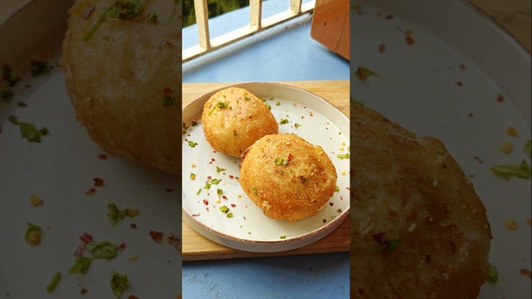 Crispy Bread Potato Bombs 💣| Quick Tea Time Snack #shorts #potato #bread #viralvideo #shortsfeed