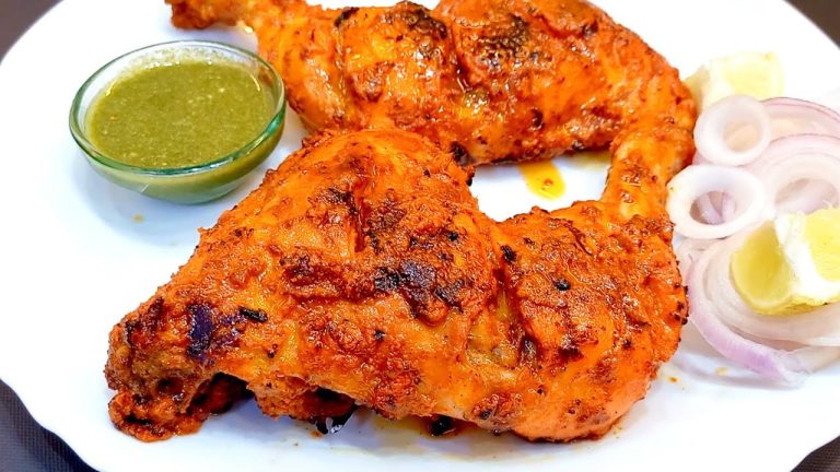The Best Tandoori Chicken Recipe Without Oven | Perfect Tandoori Chicken | Tawa Tandoori Chicken