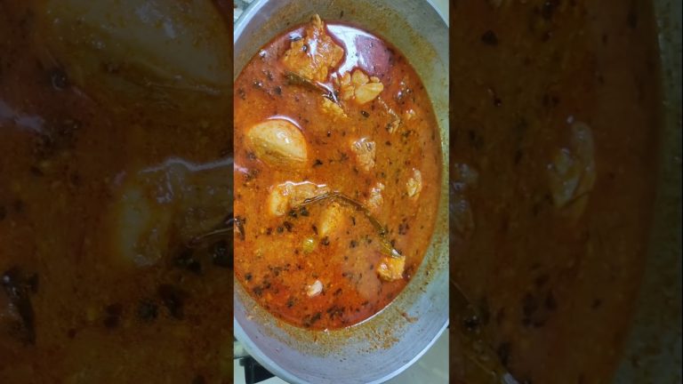 homemade spicy chicken curry|#viralvideo#ytshortsvideo#shortsfeed