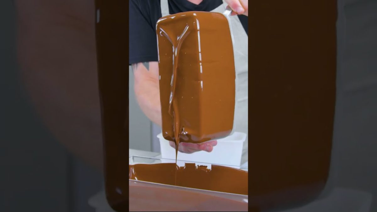 Now that's a chocolate shell! 🍫 #shorts #scrumdiddlyumptious #chocolate #dessert #food #recipe