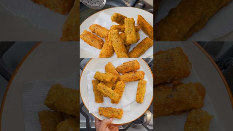 Atte ke Finger – tasty raw potato Fingers #bharatzkitchen #food #cookingrecipes