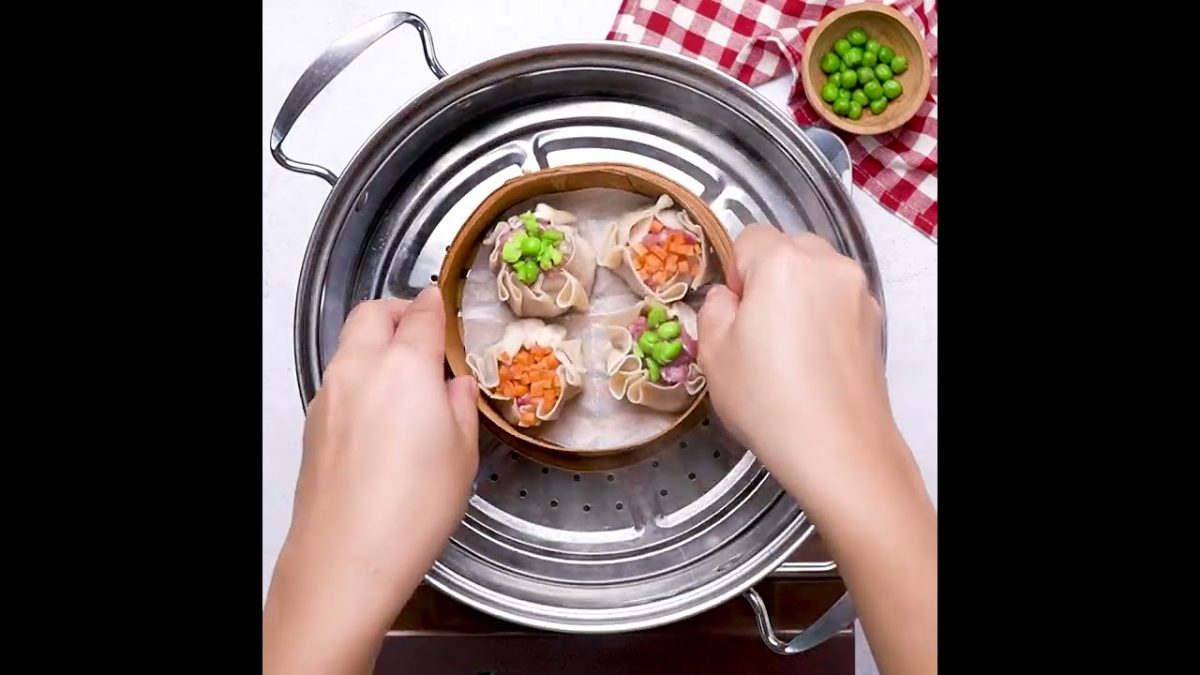 Simple Pork & Shrimp Shumai Dumplings (Siu Mai)