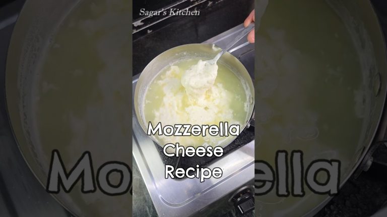 Only 1 Ingredient Mozerella Cheese Recipe #Shorts