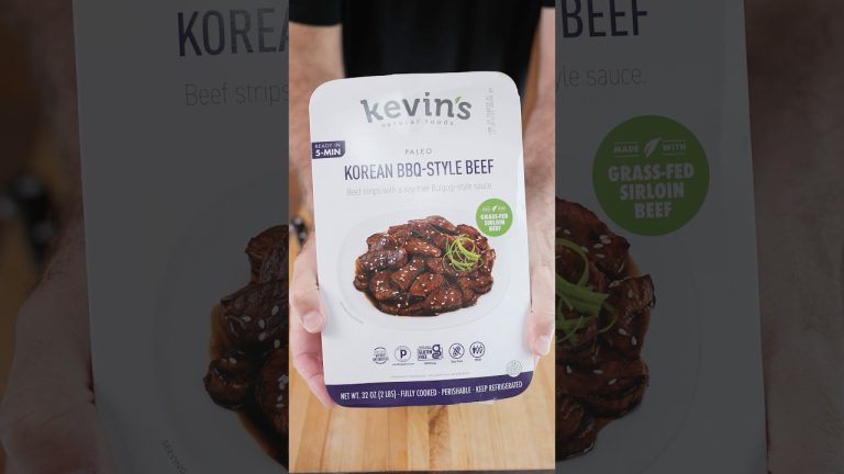 Trying Kevin‘s Korean BBQ Beef from Costco ￼ #costco #foodreview #bbq #koreanfood #bulgogi #shorts