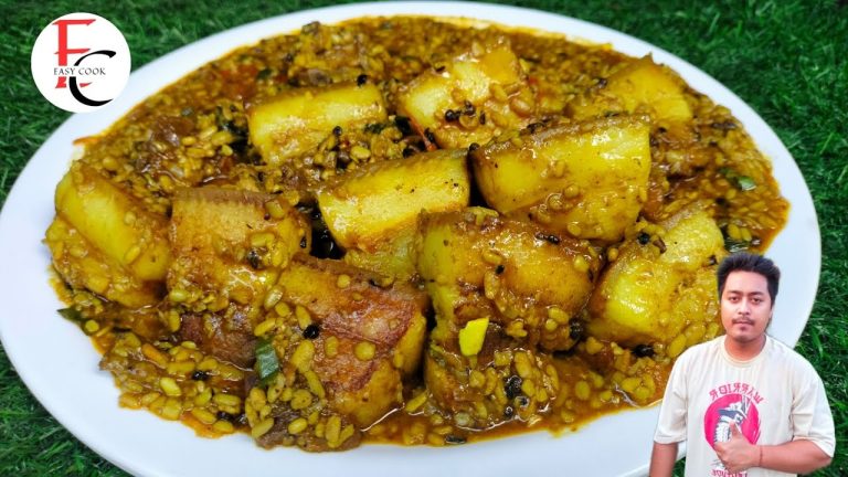 TRADITIONAL PORK CURRY WITH BLACK LENTILS | মাটিদালি,খাৰ দি বনোৱা গাহৰি মাংস | TASTY PORK RECIPE