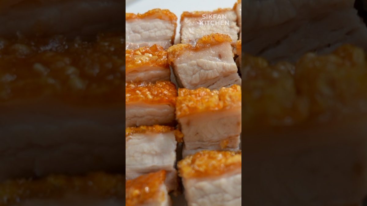 Crispy Pork Belly 🥓 Full Recipe is on my Channel!