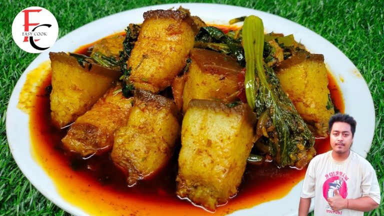 PORK WITH MUSTARD GREENS | FAMOUS😋 LAI GAHORI RECIPE | PORK RECIPE WITH MUSTARD GREENS