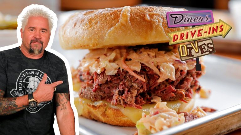 Guy Fieri Circles Back for BIG Flavor Texas Barbecue 🔥 | Diners, Drive-Ins and Dives | Food Network