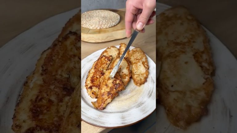 Сочные отбивные из куриной грудки #рецепт #курица #отбивные