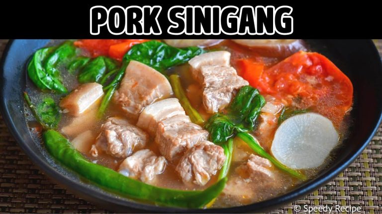 Pork Sinigang | Filipino Sinigang na Baboy
