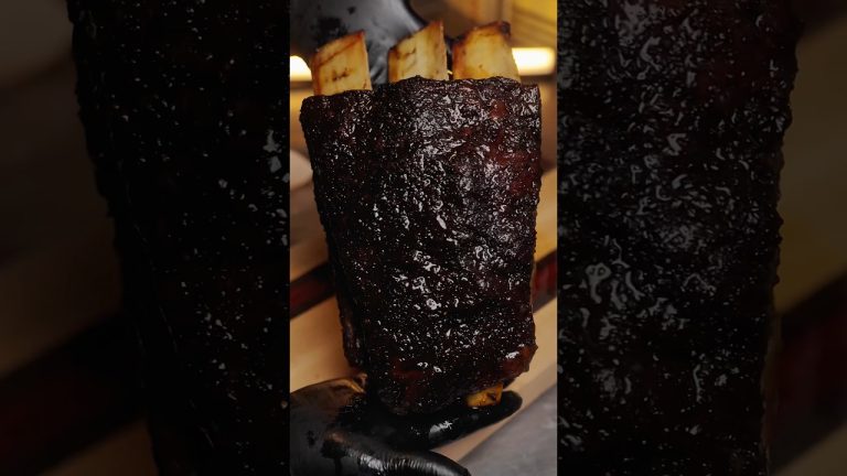 Dino Ribs on a Kamado