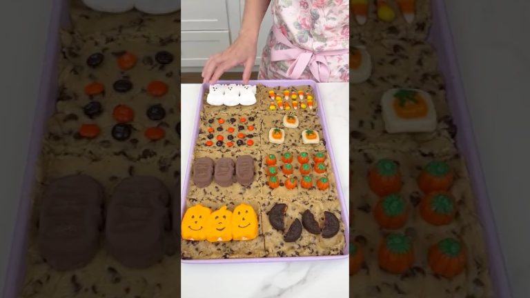 Easy Halloween Treat #recipe #easyrecipe #dessert #halloween #cookies #baking