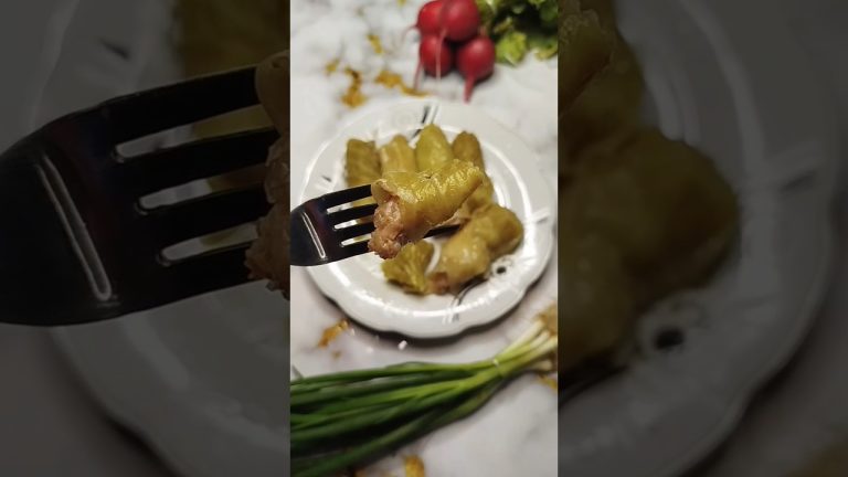 Easy Cabbage Rolls Recipe 🥬 | Stuffed Cabbage with Ground Beef | Delicious & Comforting! #food