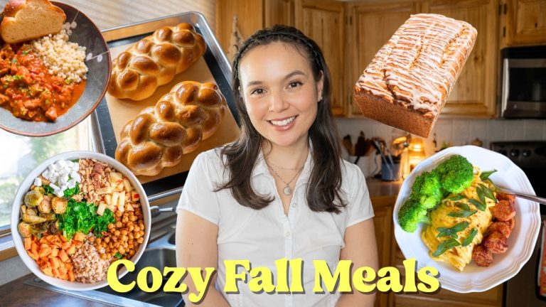 A Cozy Autumn Kitchen 🍁 | Homemade Bread & Fall Treats