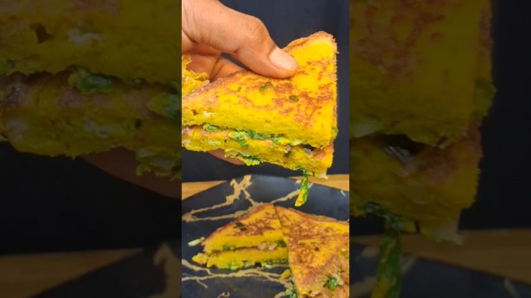 Delicious recipe 😋 #shorts #asmr #food #cooking #bread #eggs