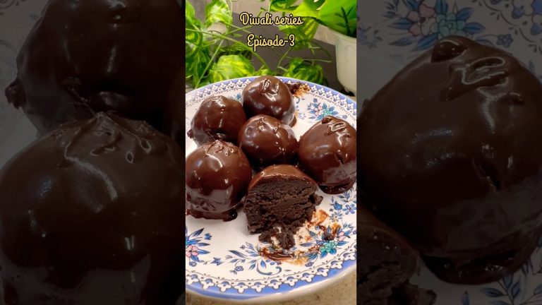 Oreo Truffles Recipe | Diwali Special Sweets | No Cream Cheese | Ep 3 🧚🏻‍♀️✨