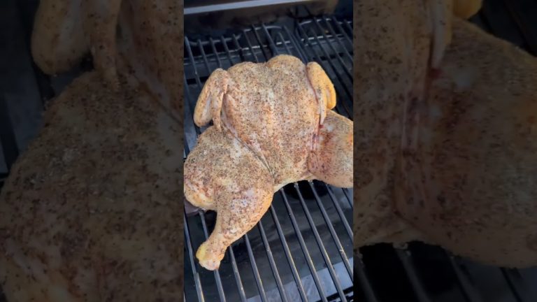 Grilled Spatchcock Chicken #grilling