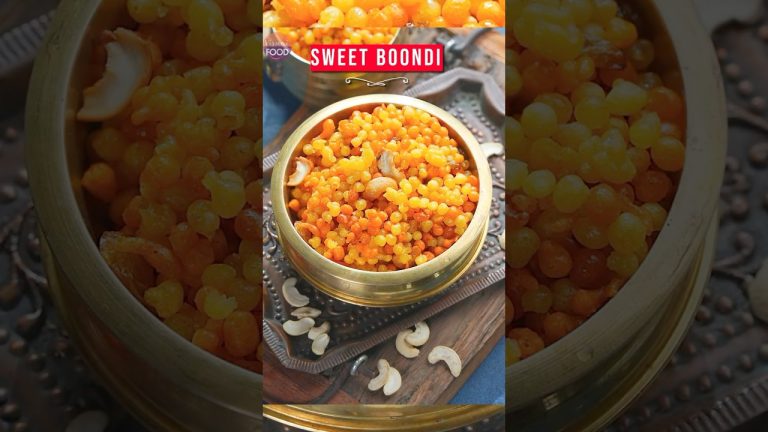 Festival Special Sweet Boondi Recipe !!