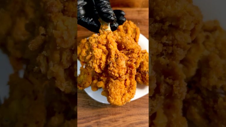 Easy Fried Chicken Recipe #shorts