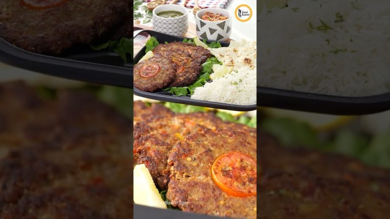 Chapli Kabab Platter Recipe by Food Fusion
