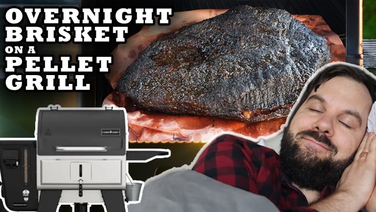 This is the EASIEST Overnight Pellet Grill Brisket Method!