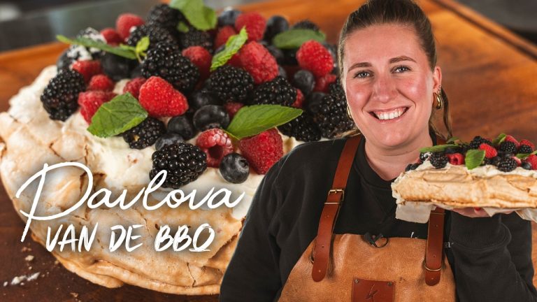 Het lekkerste Pavlova recept van de Kamado BBQ 🎂