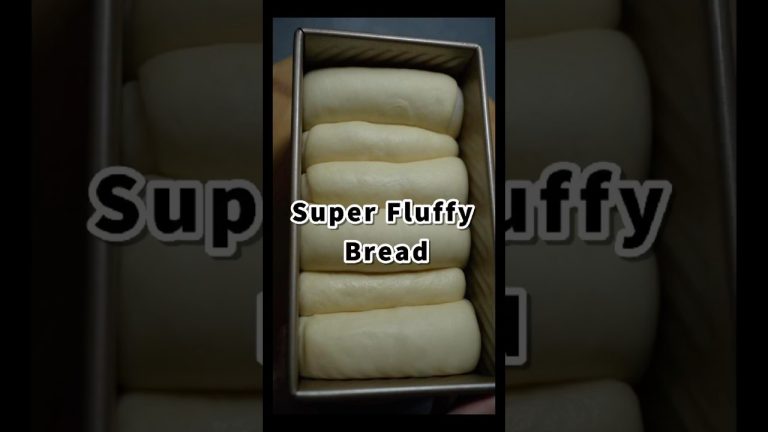 Why does this bread feel like memory foam?    #breadrecipe