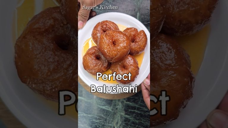 Perfect Balushahi Recipe with Secret Tips and Tricks #Balushahi #Shorts