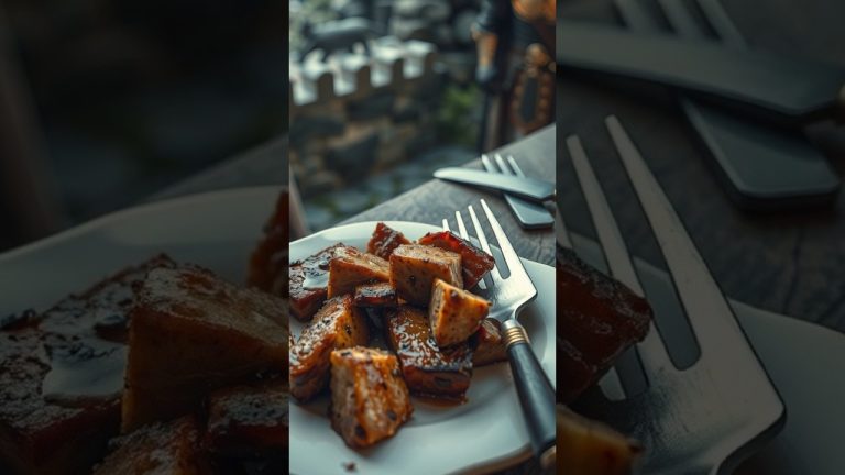 Cider-Braised Pork with Apple & Fennel | 3 Minutes | Animated Cooking Short | Bee Cooking