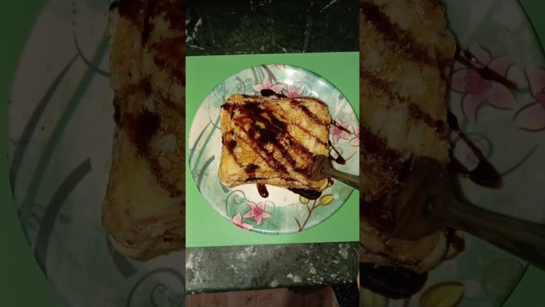 Viral banana milk toast recipe 👌😋#shortvideo #recipe #cooking #food #bread