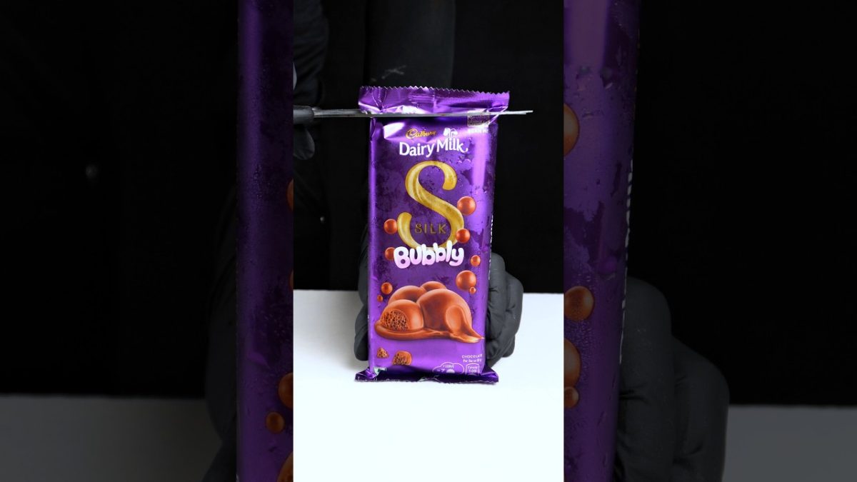 Dairy Milk Silk Bubbly Milkshake Recipe #shorts