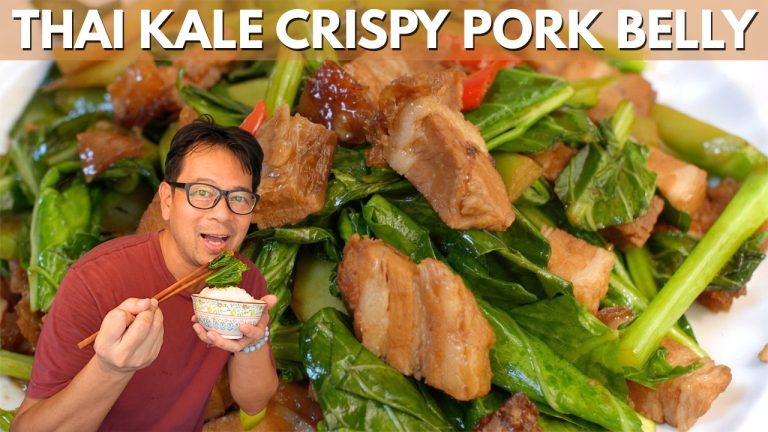 Authentic Kana Moo Krob in Thailand | Wally Cooks Everything