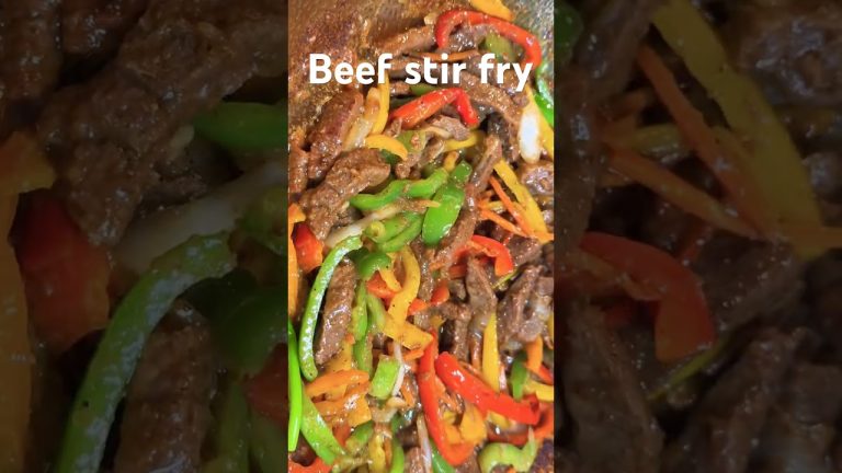 Master Chef's Secret Beef Stir Fry Recipe #cooking #food
