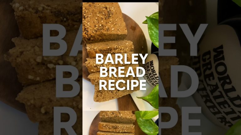 Diabetic-Friendly Barley Bread | Gluten-Aware Recipe। #barleyrecipe #barleybenefits #milletsrecipe