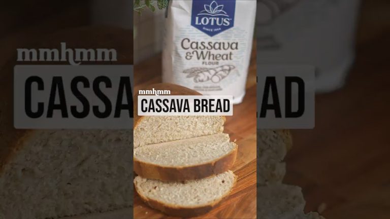 Cassava Bread Recipe #breadrecipes