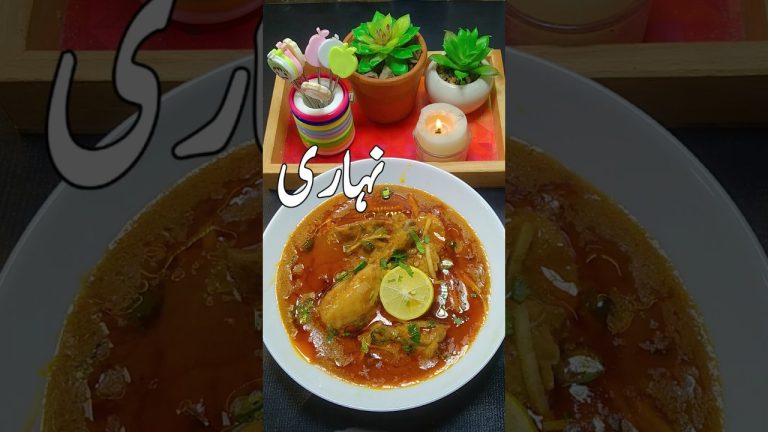 Chicken Nehari.  #kitchenwithsidra #snackslover #easyrecipes #fyp #foryoupage #shorts #trending
