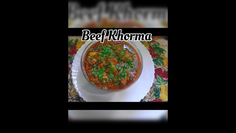 Beef khorma recipes 🤤 tasty and simple #food #ytshorts#recipe #beef