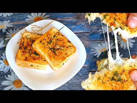 Instant Cheese Garlic Bread recipe at home