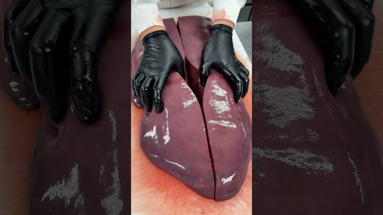 Cooking beef liver to perfection🥩 #japanesefood #cooking #asmr