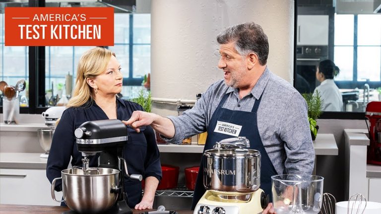 Testing Heavy-Duty Stand Mixers: KitchenAid vs Ankarsrum | America’s Test Kitchen